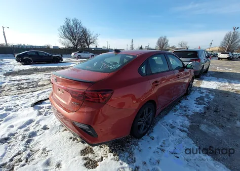2020 Kia Forte Gt-Line из США, поврежденный, VIN 3KPF34AD3LE204314